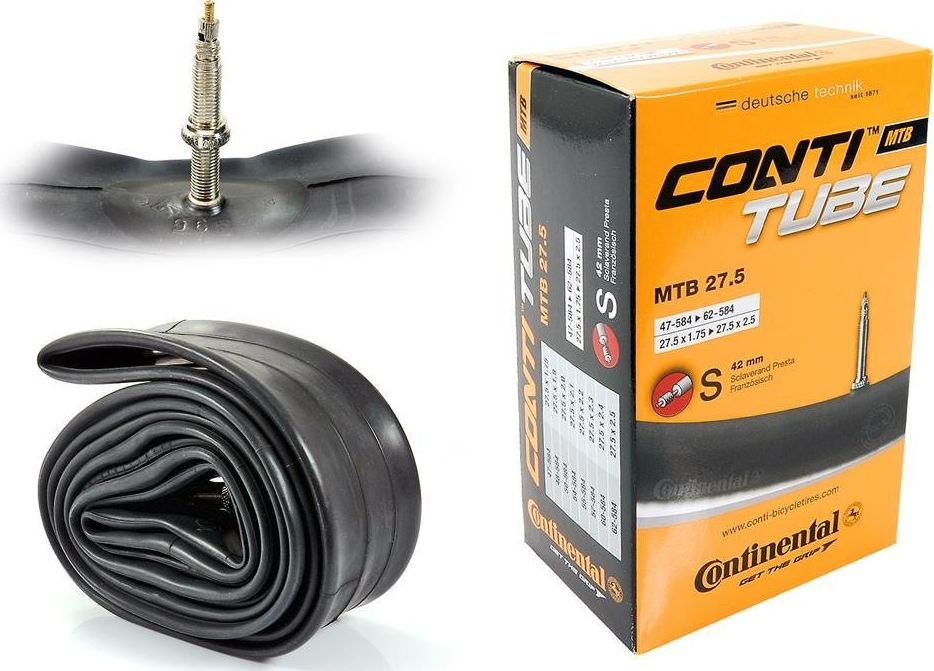 Continental Dętka Continental MTB 27,5'' x 1,75'' - 2,5'' wentyl presta 42 mm uniwersalny