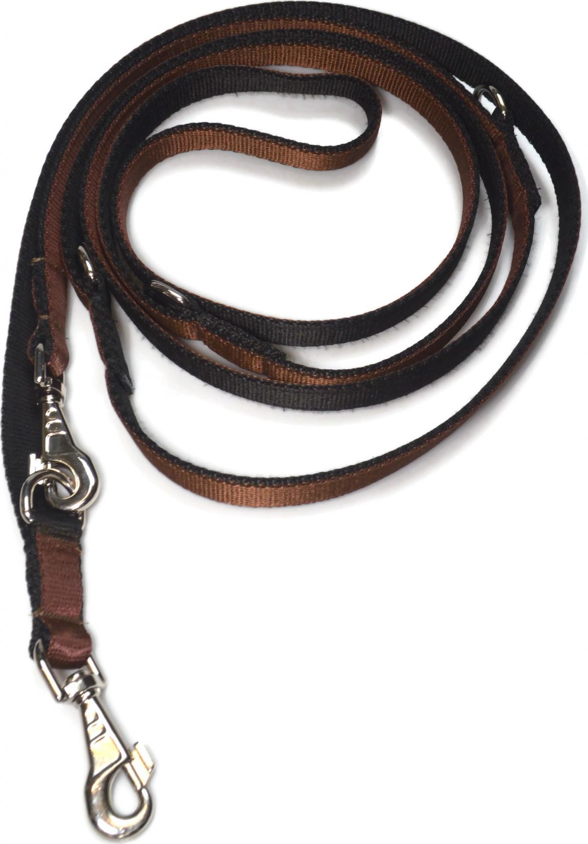 Alizoo Długa smycz dla psa, podwójna, przepinana 25mm/330cm - ALIZOO