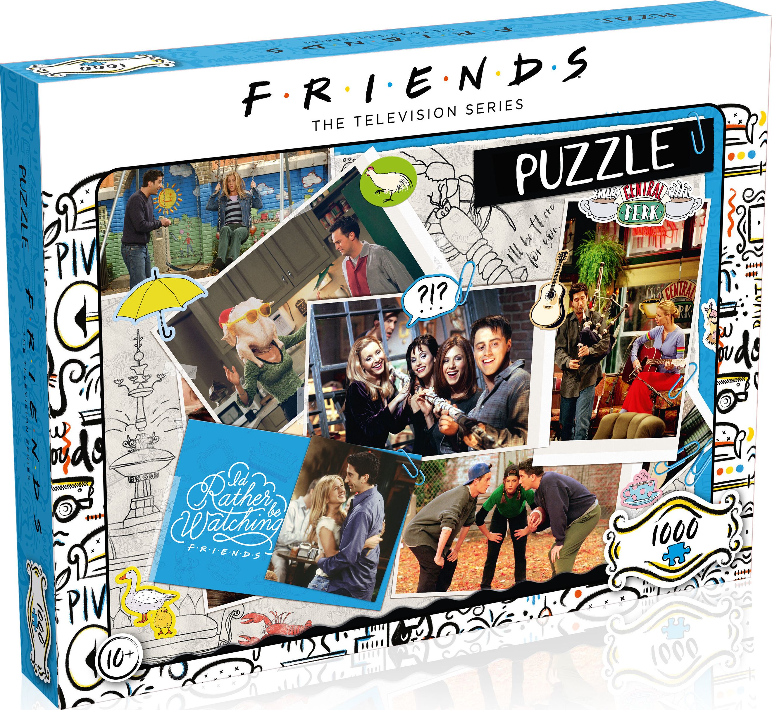 Winning Moves Puzzle 1000 el. Przyjaciele Scrapbook