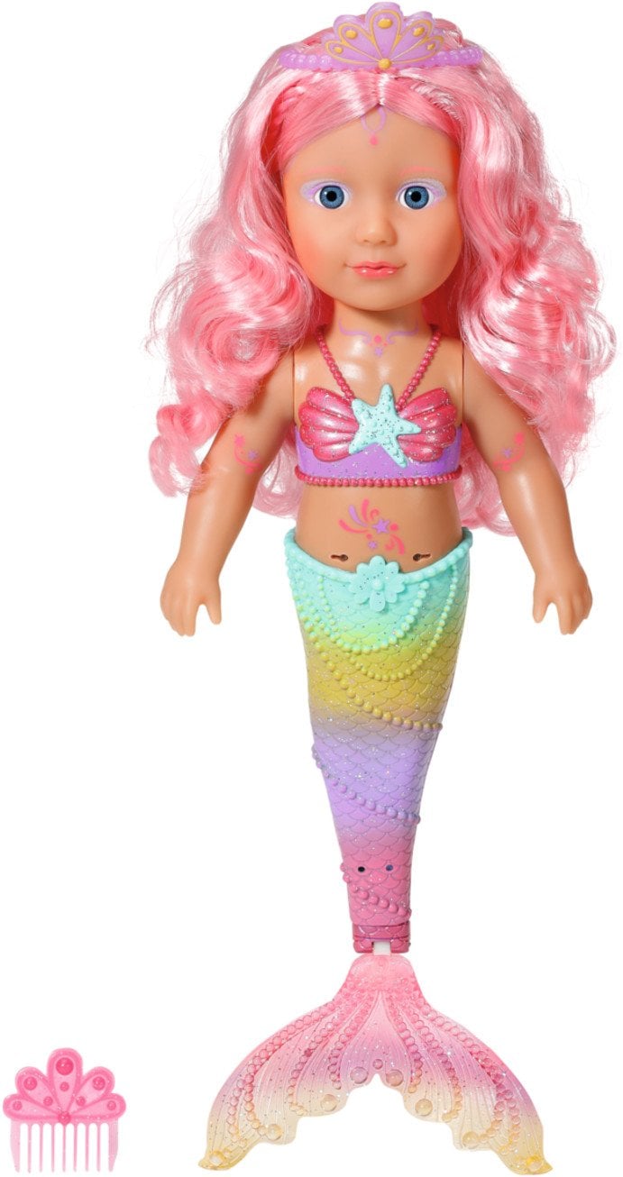 Zapf ZAPF Creation BABY born Little Sister mermaid 46cm, doll (including comb and tiara)