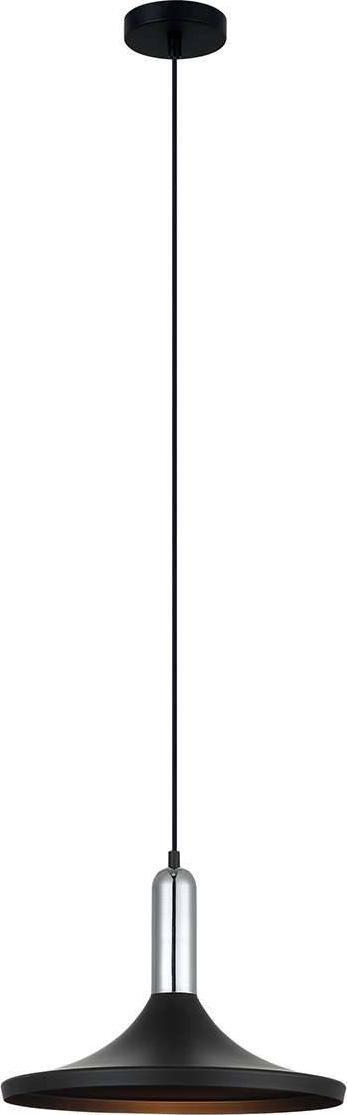 Lampa wisząca Italux Lusty MDM-3027/1 BK+CR