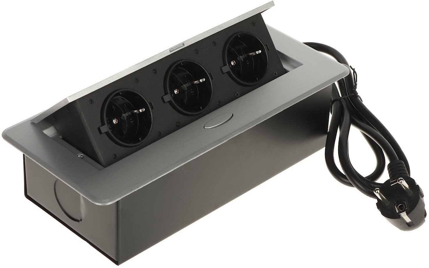 LISTWA ZASILAJĄCA MEBLOWA FPS-3S/CABLE (3 GNIAZDA)