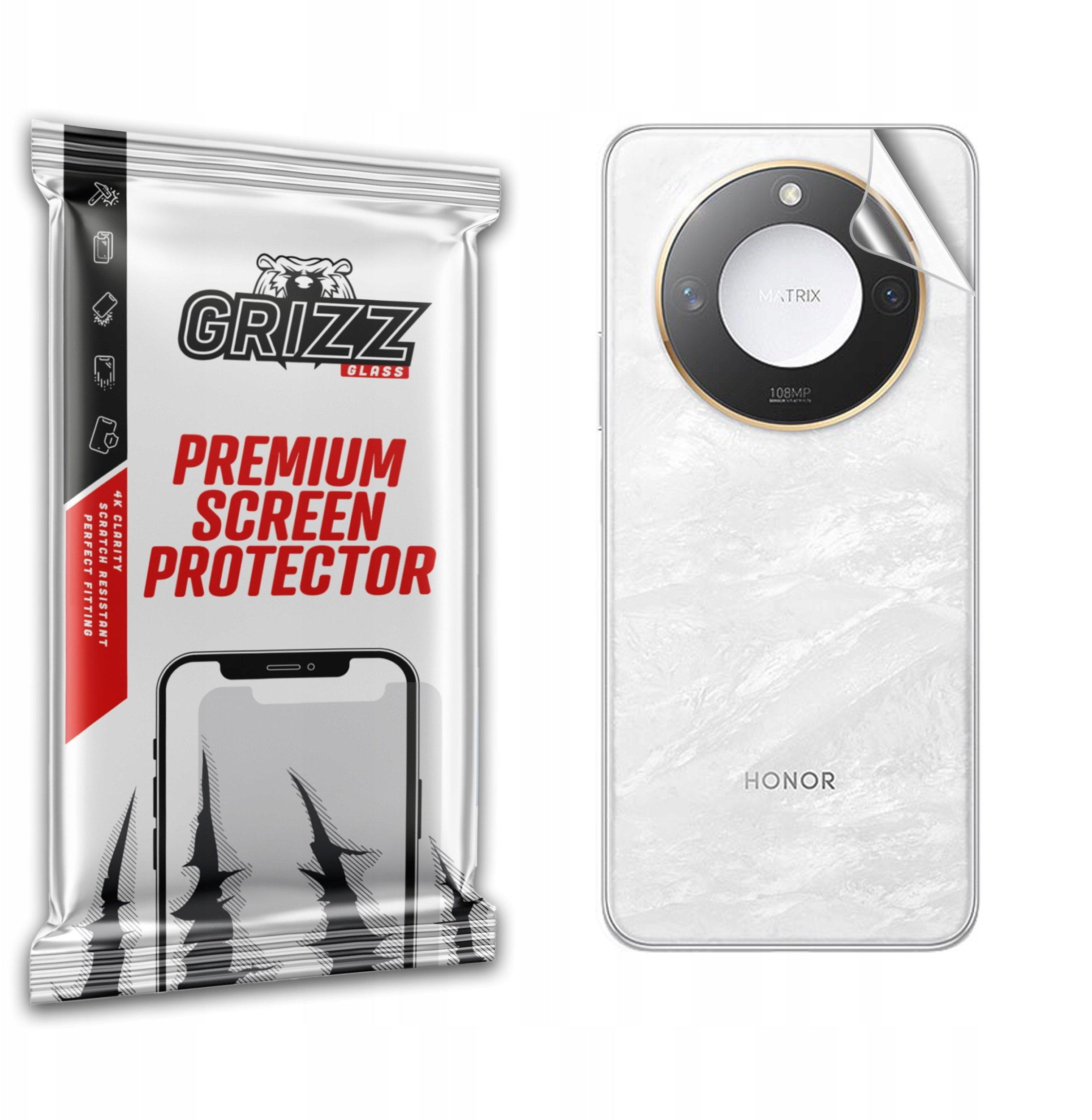 Folia na tył GrizzGlass SatinSkin do Honor X9c Smart