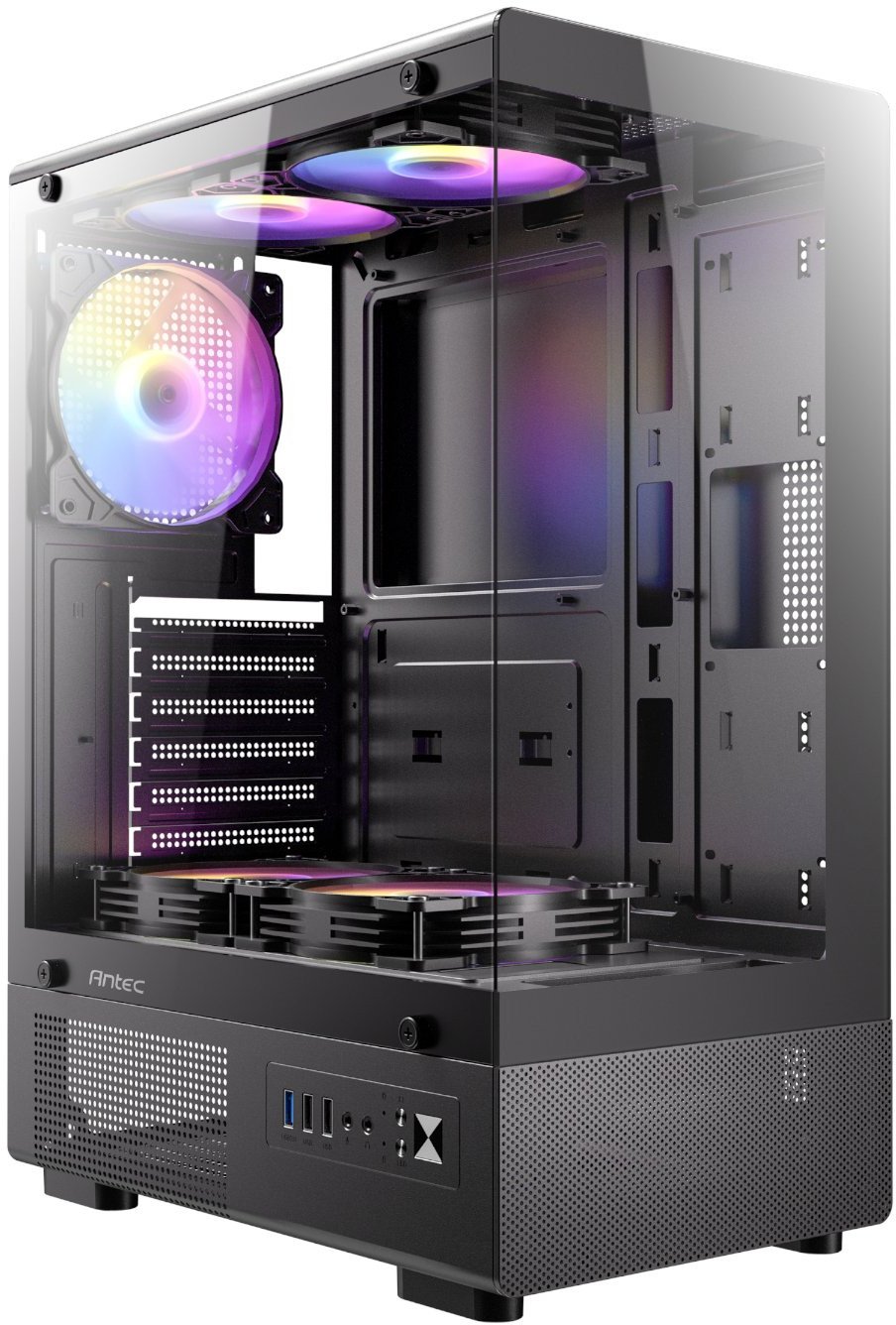 Obudowa Antec VCX300 ARGB czarna (0-761345-10224-7)