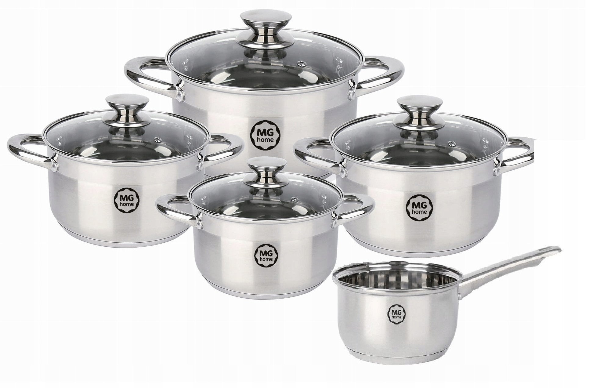 ZESTAW GARNKÓW MODERNO 9 ELEMENTÓW