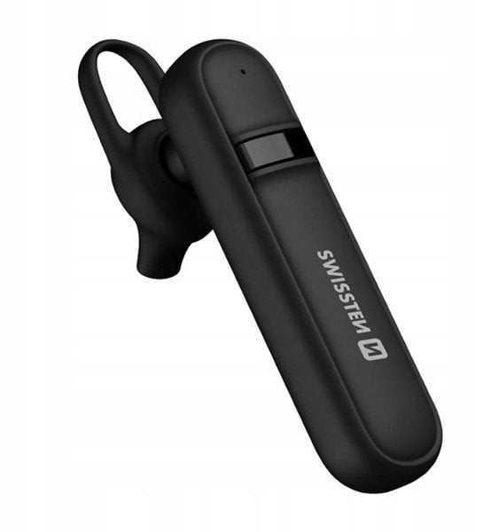 Słuchawka SWISSTEN Bluetooth headset caller / słuchawka bluetooth słuchawka bluetooth handsfree, regulacja głośności, czarna, bluetooth