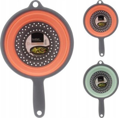 Koopman Cedzak składany kuchenny ociekacz 37x23 cm