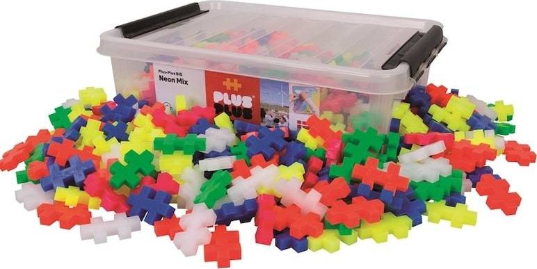 Plus Plus Klocki Plus Plus Big Neon EDU 200 el.