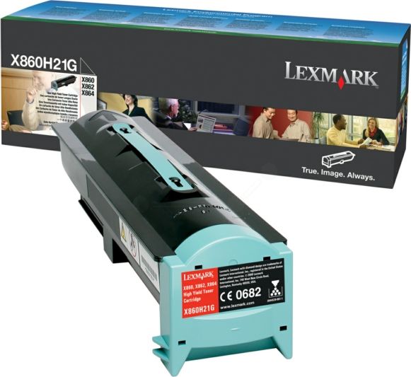 Toner Lexmark X860H21G Black Oryginał (X860H21G)
