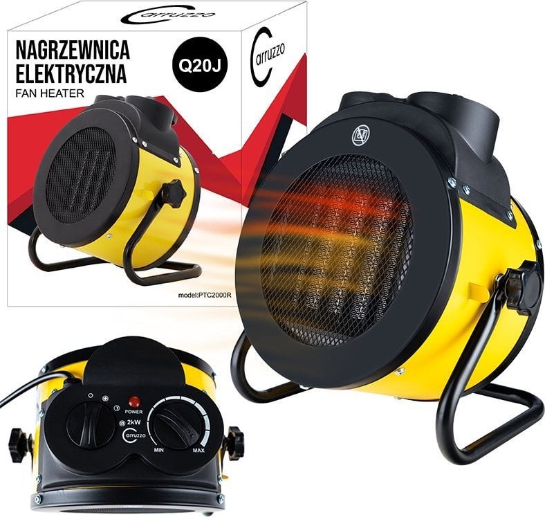 Carruzzo Q20J NAGRZEWNICA ELEKTRYCZNA 2000W