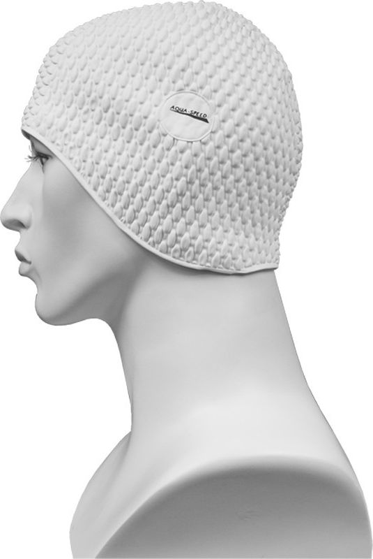 Aqua-Speed Czepek pływacki Bombastic 05 biały (48050)