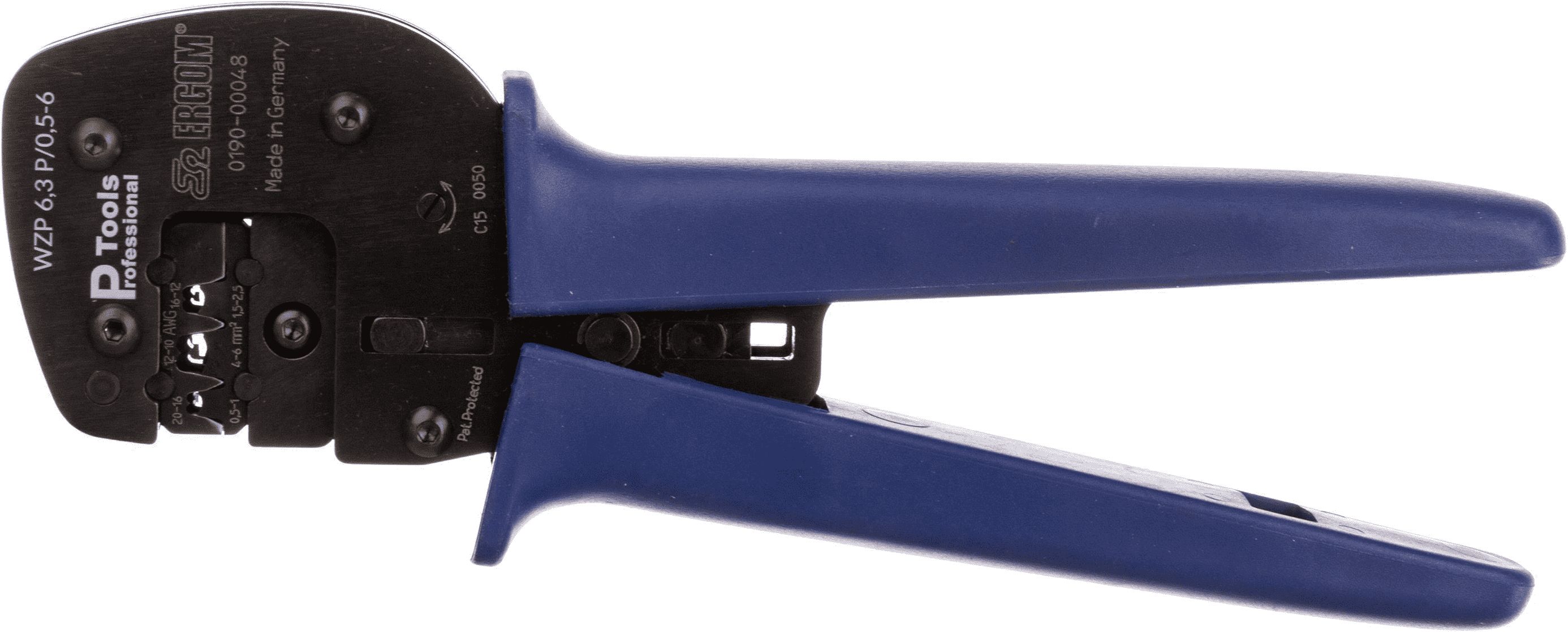 Ergom Praska zaciskowa profesjonalna WZP 6,3 P/0,5-6mm (E06PZ-02020400511)