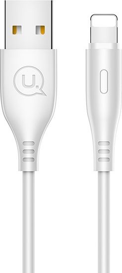 Kabel USB Usams USB-A - Lightning 1 m Biały (SJ266USB02)