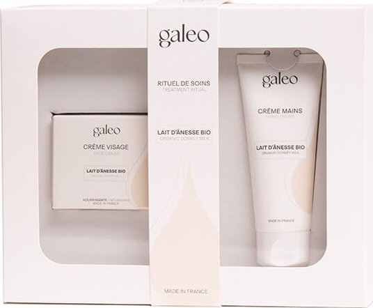 Galeo Zestaw kosmetyków z bio oślim mlekiem FACE Galeo