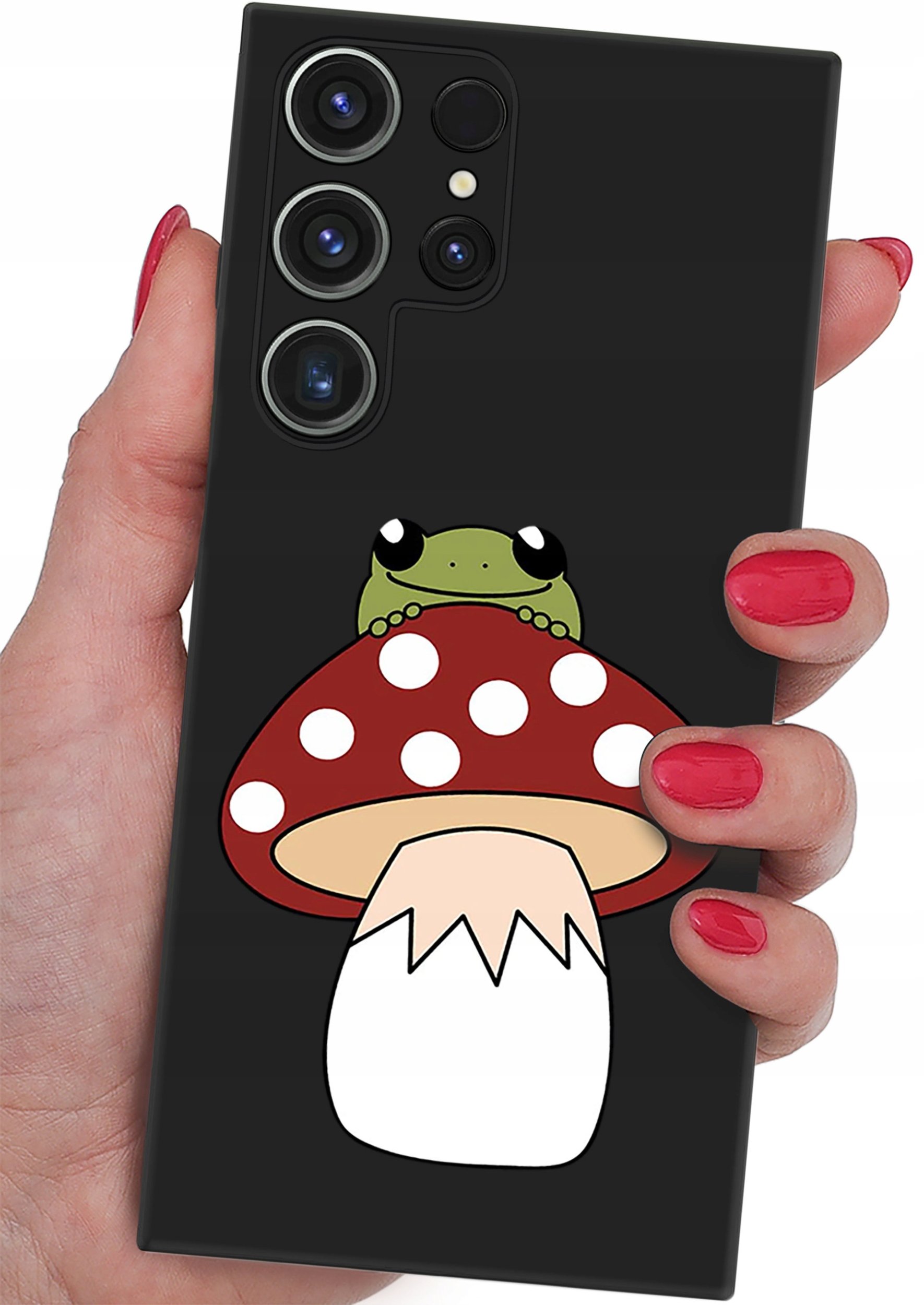 ETUI do Samsung Galaxy S24 Ultra CASE WZORY SOFT MATT PLECKI + SZKŁO 9H