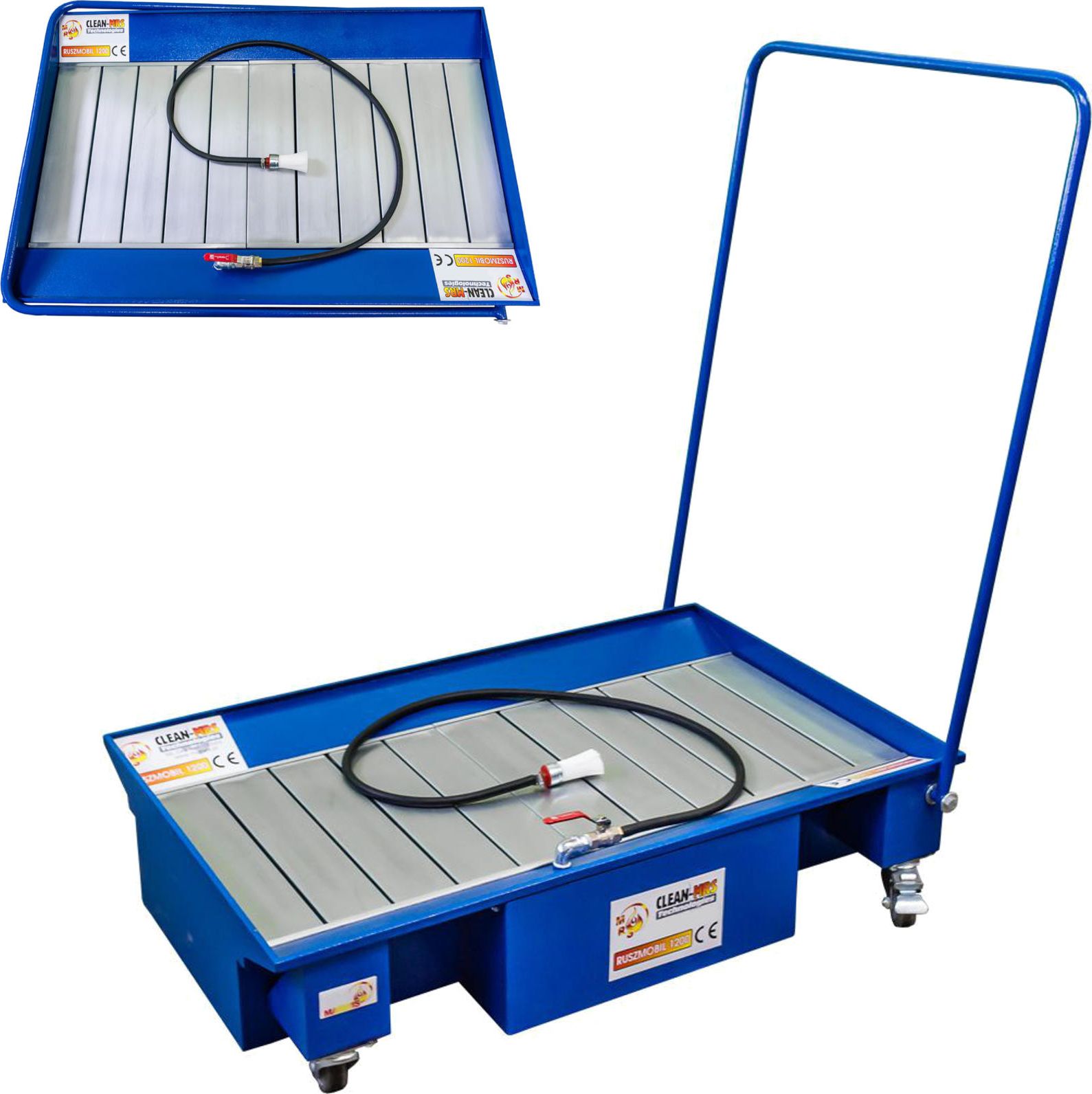 Marwis Myjka do części do warsztatu serwisu samochodowego RUSZMOBIL 1200 Myjka warsztatowa mobilna RUSZMOBIL 1200