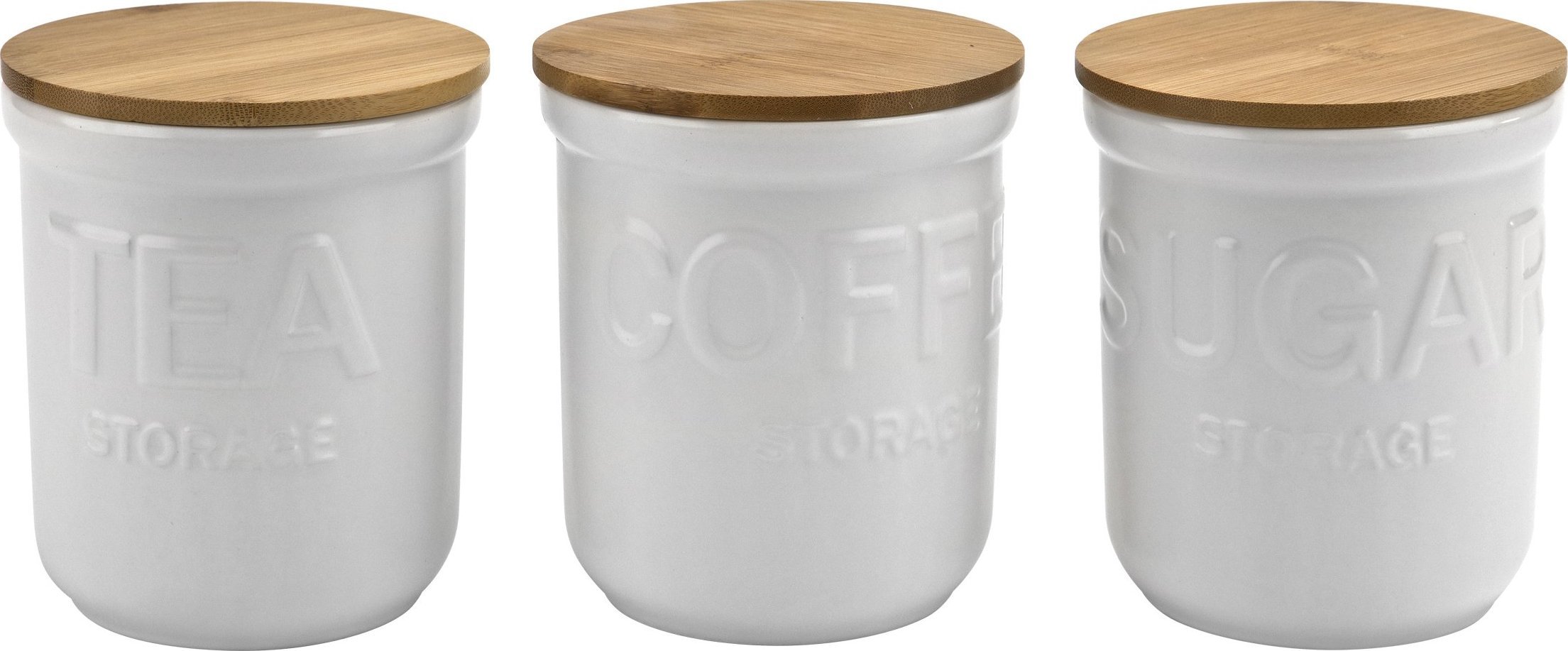 Konighoffer Kpl. 3 pojemników biały mat