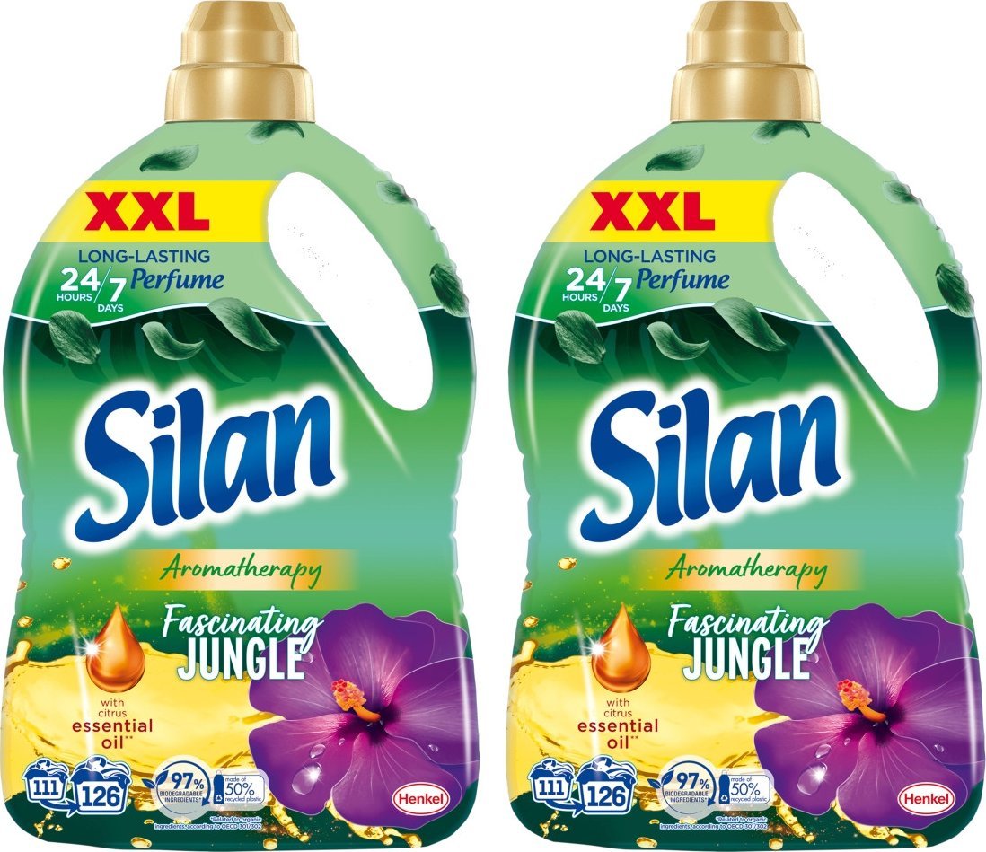 Płyn do płukania Silan Aromatherapy Fascinating Jungle 2.77l