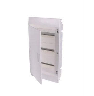 Rozdzielnica modułowa podtynkowa Mistral41F 3x12 36M IP41 100A II klasa drzwi pełne N+PE śrubowe 41A12X31A 1SLM004102A1107