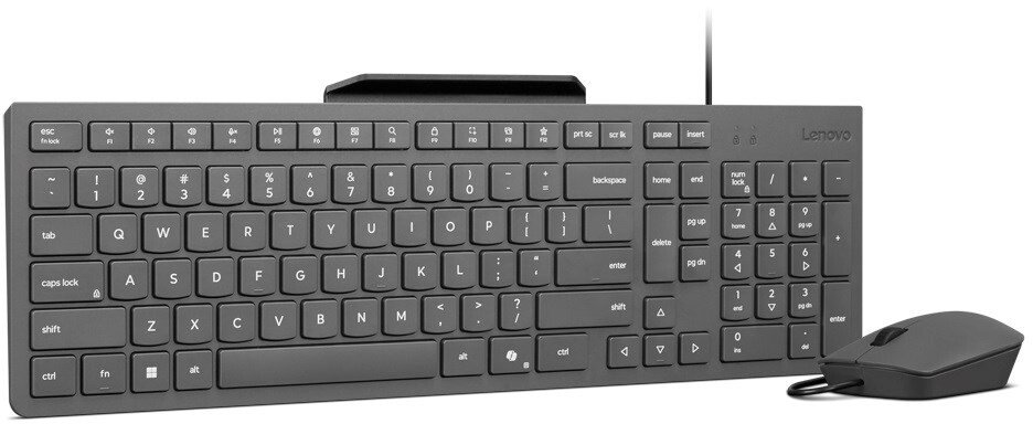 Klawiatura + mysz Lenovo 310 USB-A Wired Combo US English GX31R09775