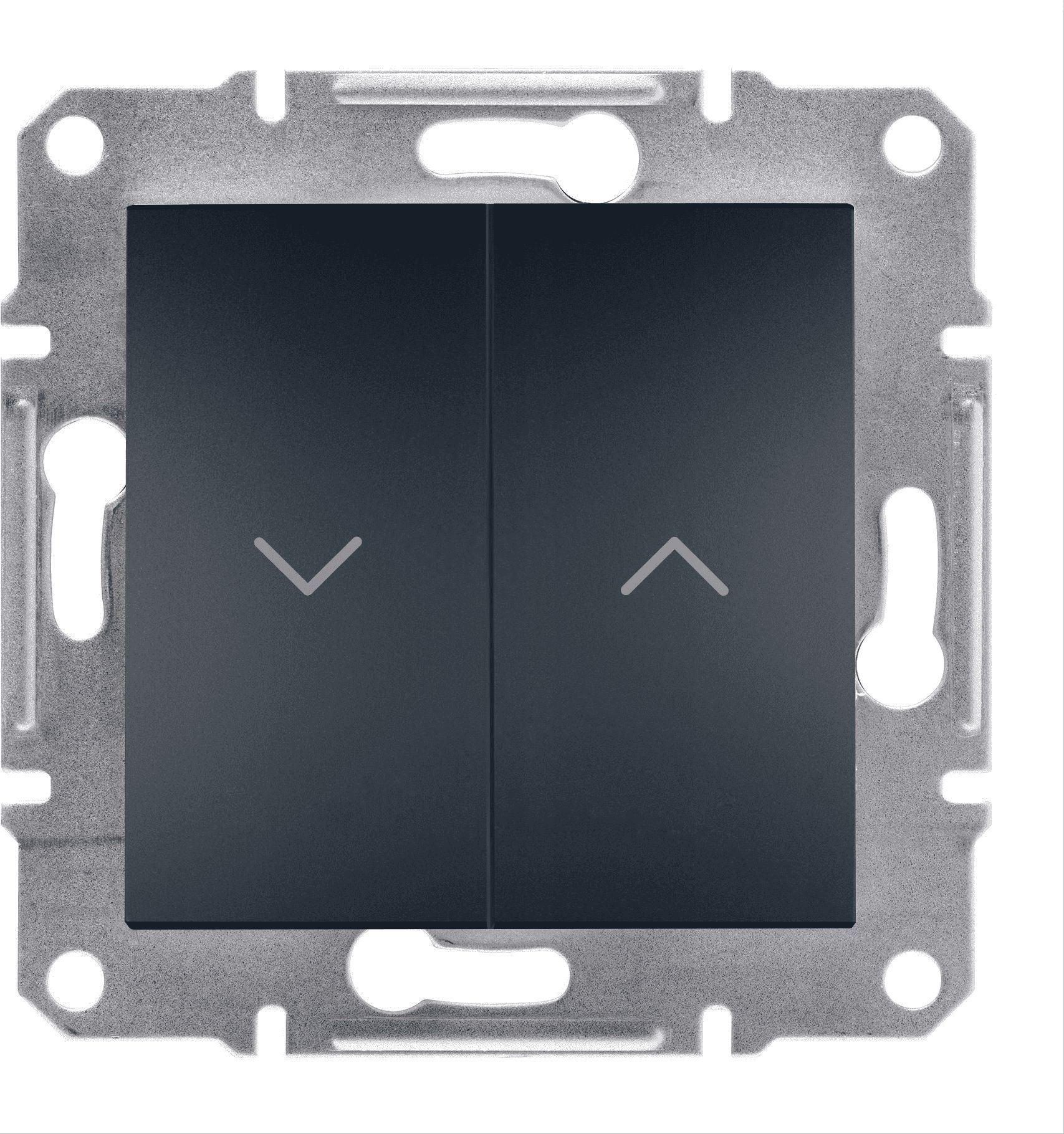 Schneider Electric Przycisk żaluzjowy Asfora bez ramki antracyt (EPH1300171)