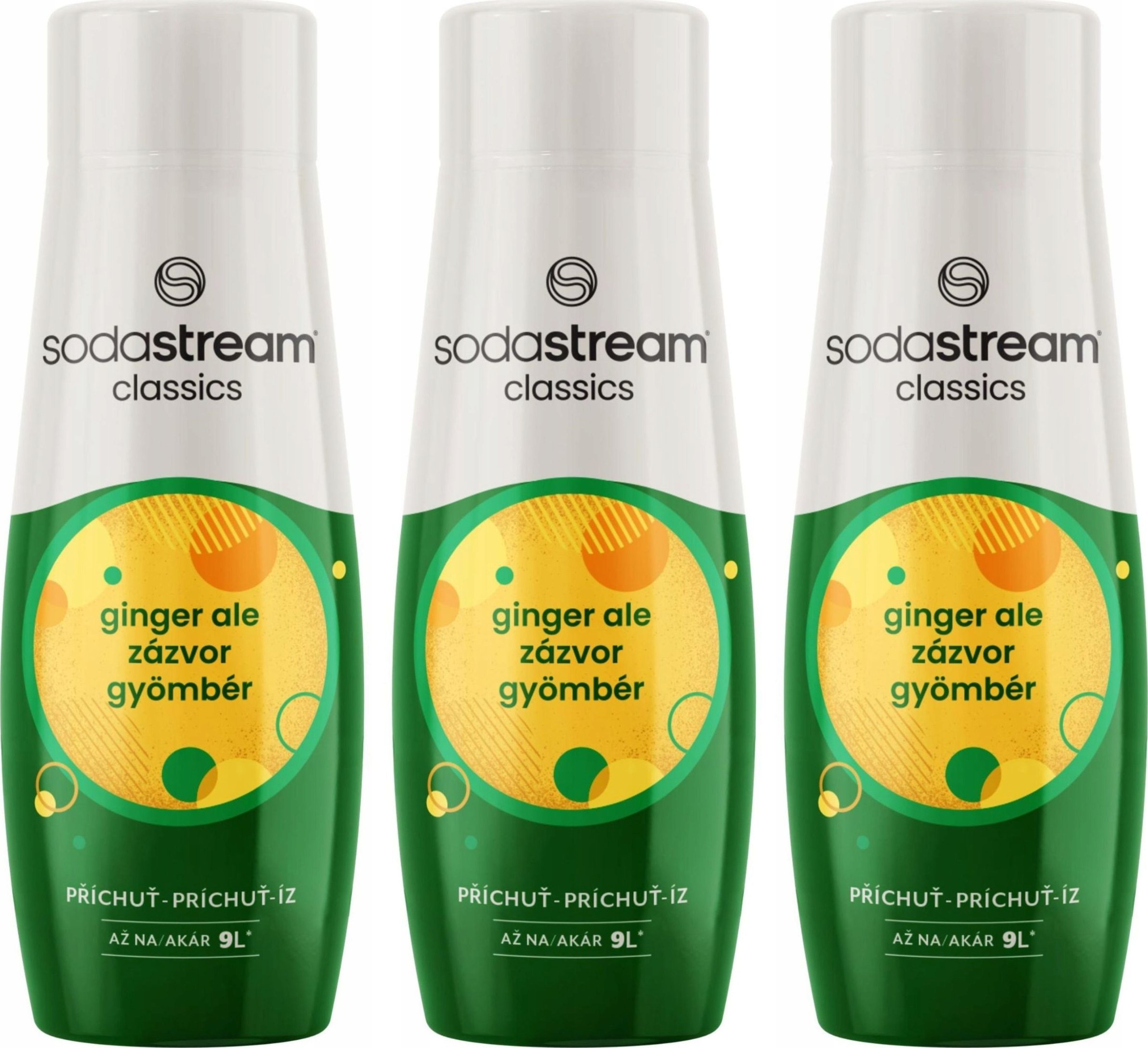 Syrop koncentrat sok SodaStream Imbir Ale 3 szt.