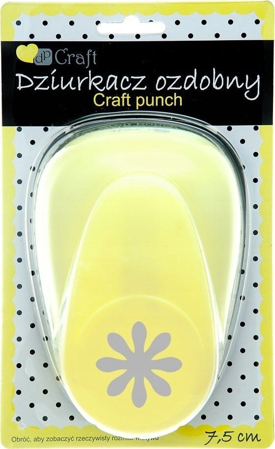 DP Craft Dziurkacz ozdobny 7,5cm stokrotka