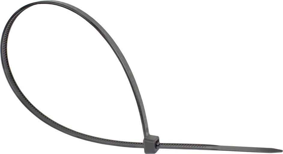 Alcasa Alcasa KAB-15S36 opaska kablowa Zwalniana opaska kablowa Nylon Czarny 100 szt.