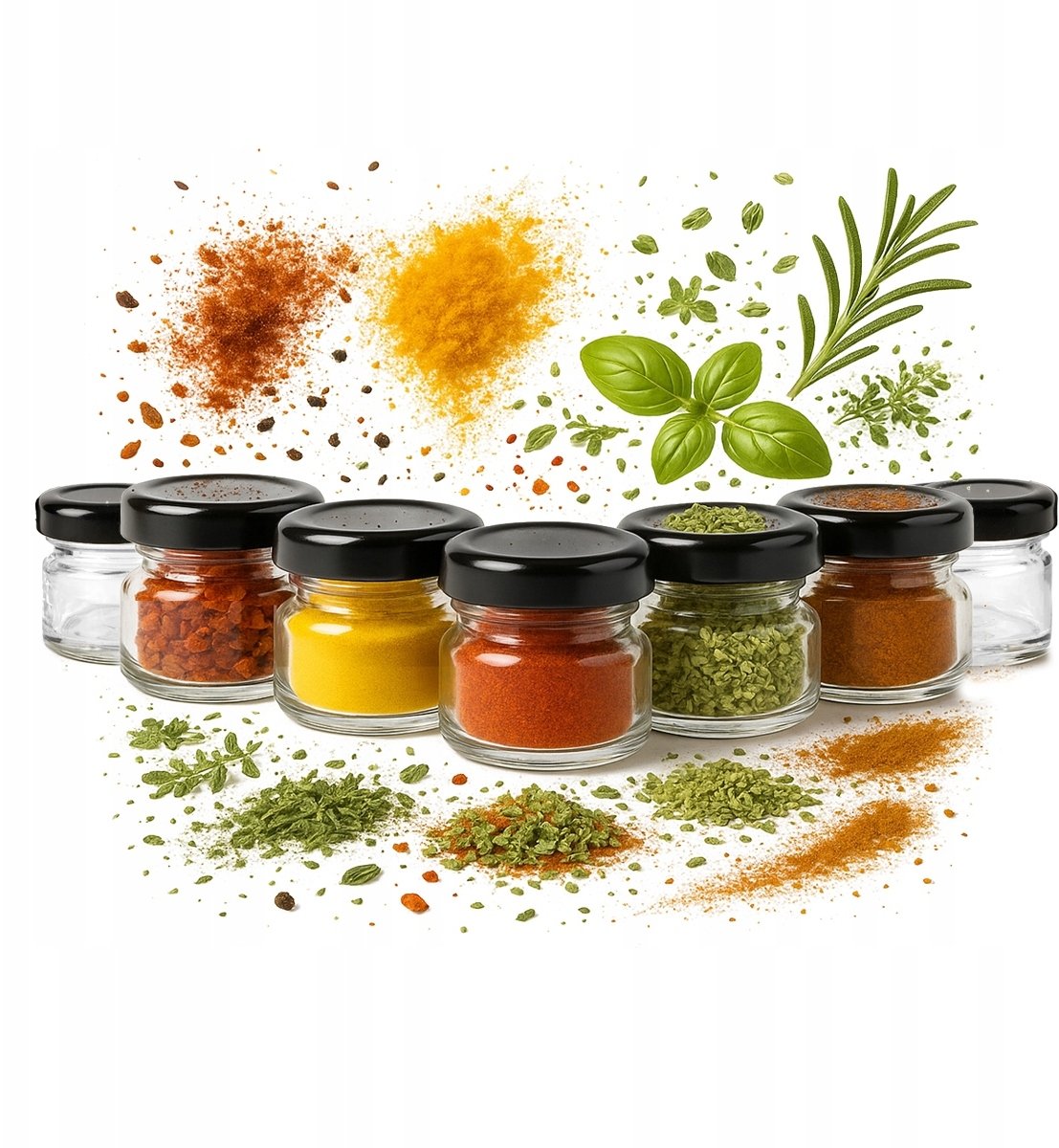 100x SŁOIK 30ML Z ZAKRĘTKĄ MIÓD DŻEM PRZYPRAWY ZIOŁA PREZENT ŚLUB WESELE