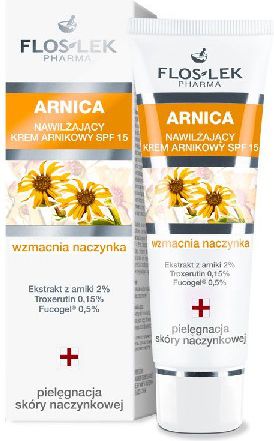 Floslek Pharma Arnica Krem nawilżający wzmacniający naczynka 50 ml