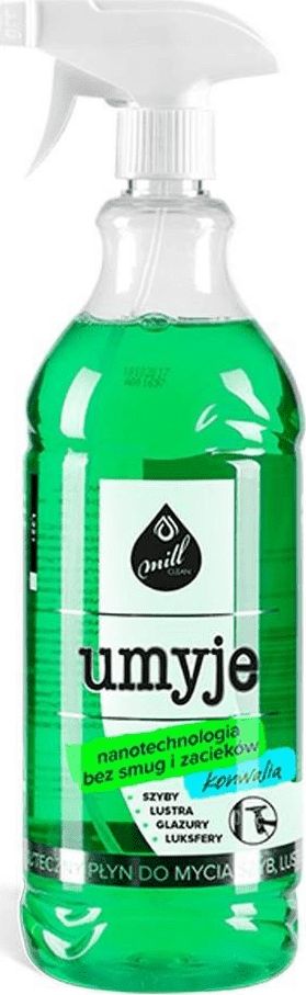 Mill Clean Umyje płyn do mycia szyb, luster i glazury Konwalia 1,22l