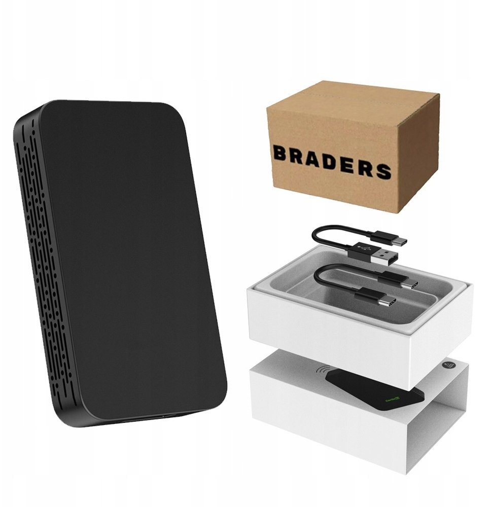 ADAPTER CARLINK 5.0 - Bezprzewodowy Moduł Apple CarPlay Android Auto do Aut