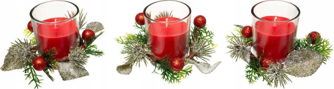 Atmosphera Świece zapachowe świąteczne, 3 szt.