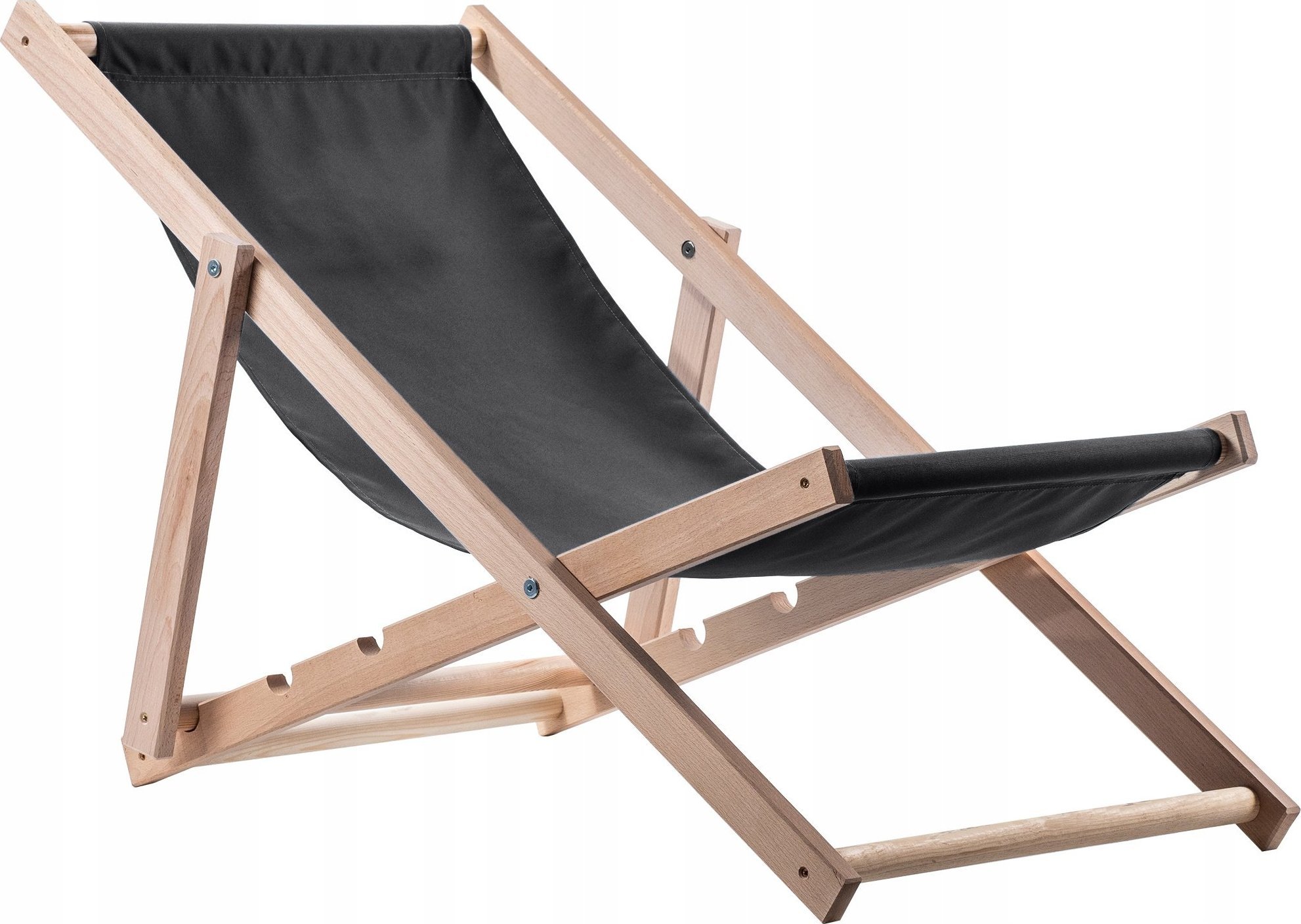 Kadax KADAX Leżak Drewniany Ogrodowy Plażowy Składany