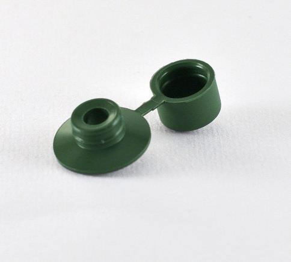 WOOD SCREW COVERS (DIN571 RAL6003 GREE