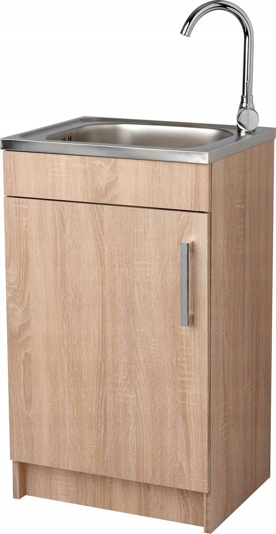 Szafka kuchenna Sonoma 50 zlew bateria wysoka syfo