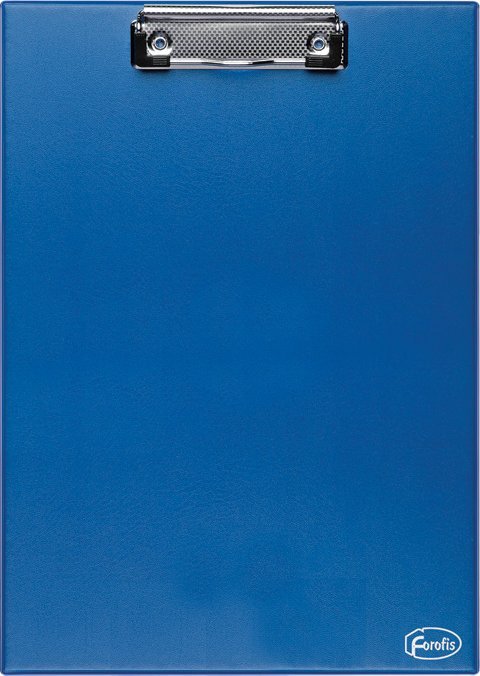 Forofis Klip board z metalowym klipsem A4 FOROFIS 91241 niebieska PVC