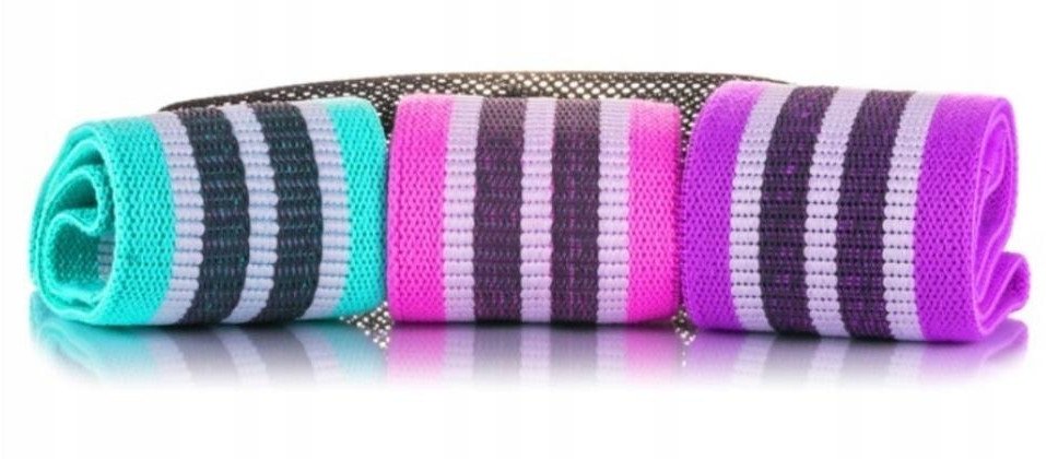 Zestaw taśm oporowych do ćwiczeń Hip Band