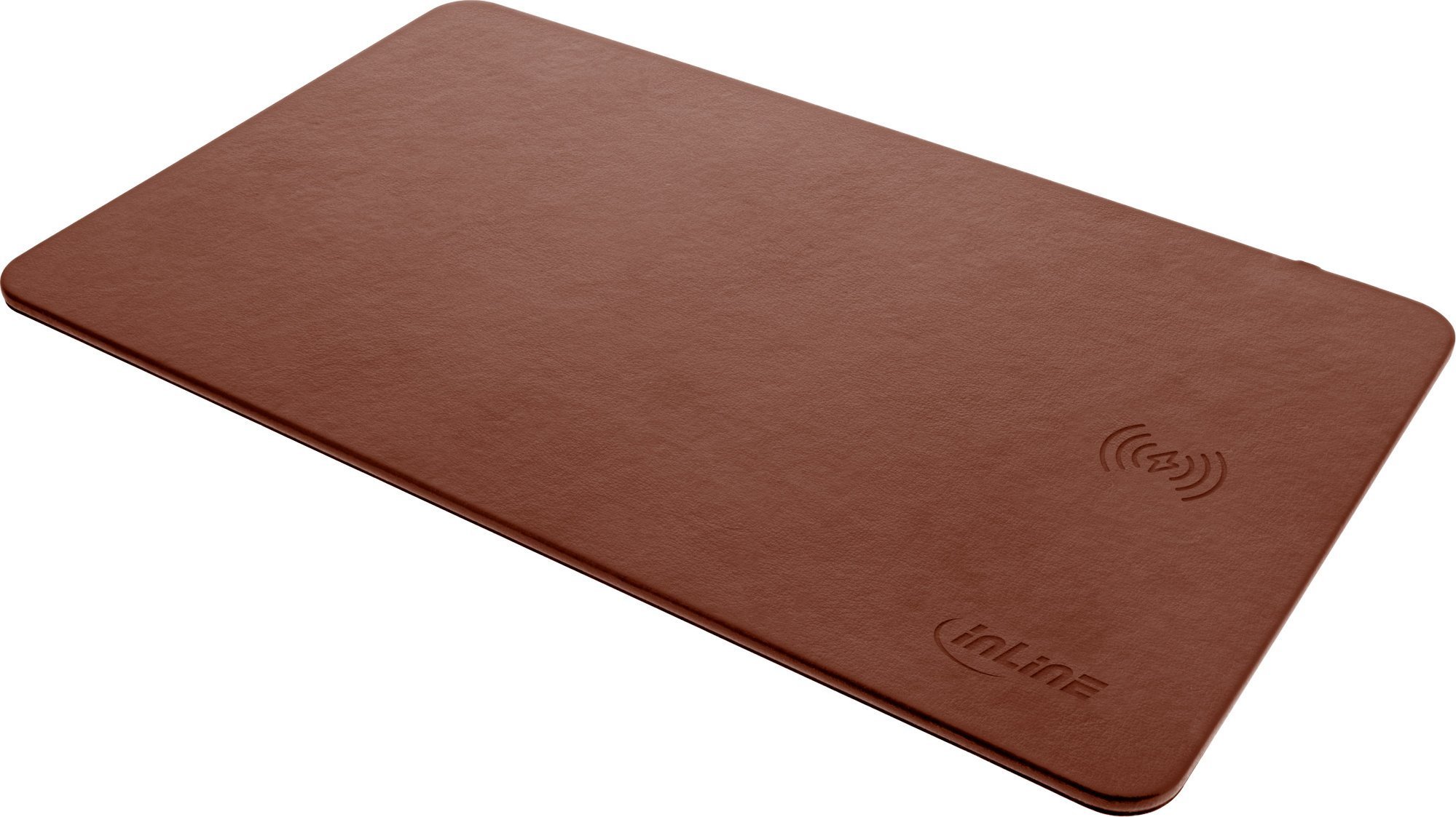 InLine InLine® Mouse pad, wireless charging, 370x225x7mm, brown