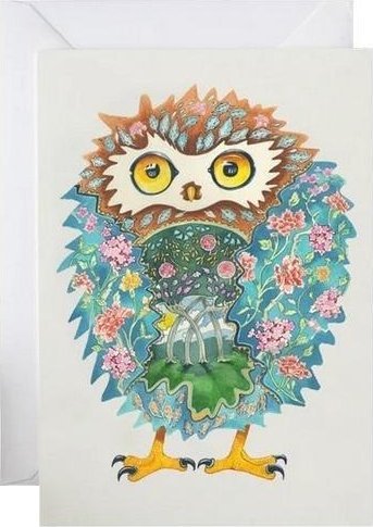 Karnet A167 B6 + koperta Puszczyk