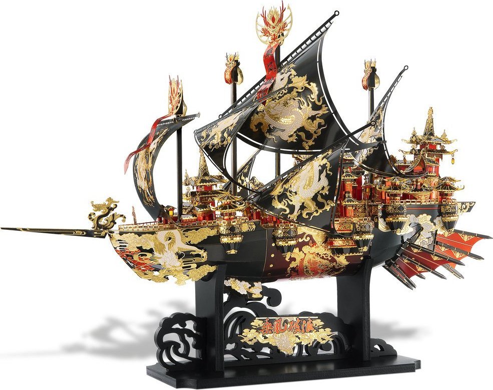 Piececool Piececool Puzzle Metalowe Model 3D - Łamacz Wiatrów