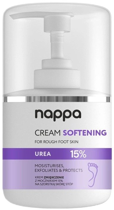 Silcare Nappa Cream Softening krem zmiękczenie z mocznikiem na szorstką skórę stóp 15% 250ml
