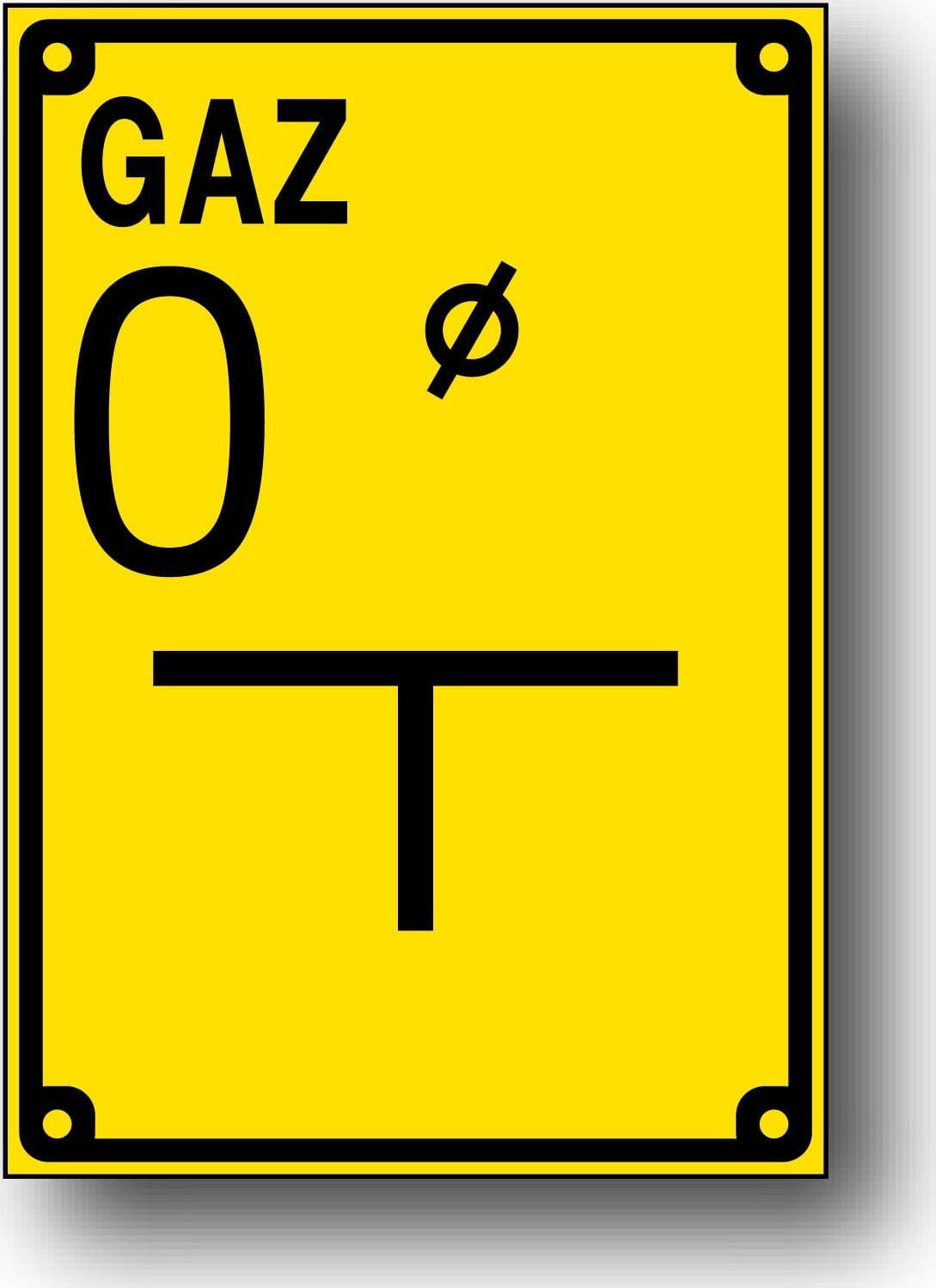 Mój dom Todg-2 O Tabliczka Orientacyjna Odwadniacza Gaz