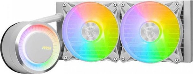 Chłodzenie wodne MSI MAG CoreLiquid E240 Białe (306-7ZW5E21-C24)