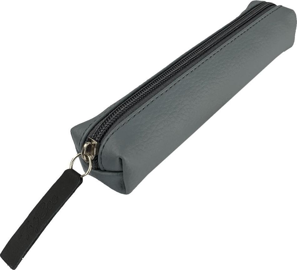 Piórnik Bee-bee Piórnik mini prostokąt Popielaty (438009) - 5903641206525