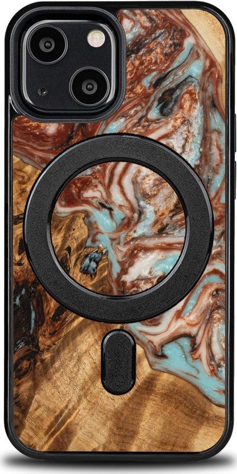 BeWood Etui Bewood Unique na iPhone 13 Mini - Planets - Jowisz z MagSafe