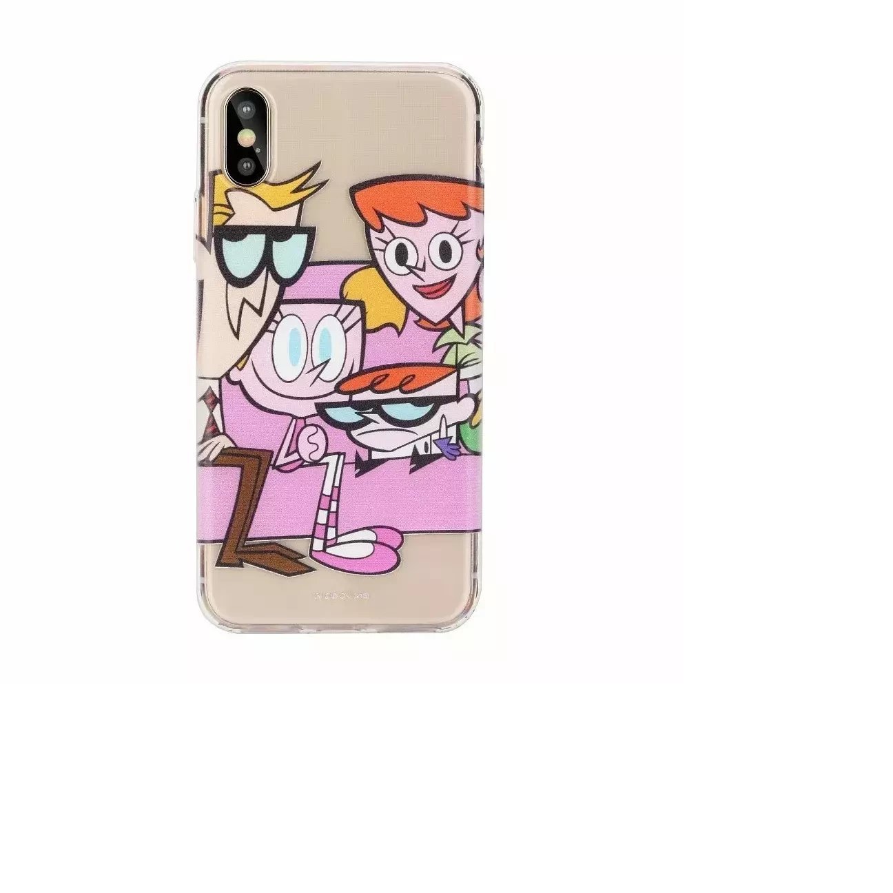 Cartoon Network Dexter Silicone Case for Apple iPhone X / XS Family