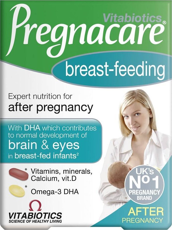 Alkotest VITABIOTICS_Pregnacare Breast-feeding suplement diety dla mam karmiących piersiom 84 tabletki/kapsułki