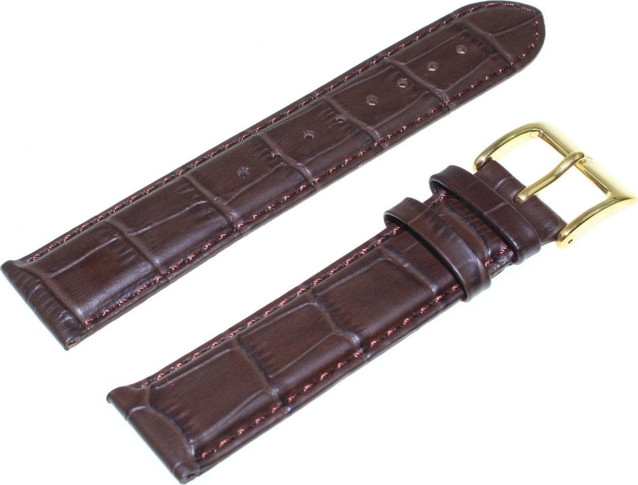 Atlantic Pasek do zegarka Atlantic 21 mm brązowy