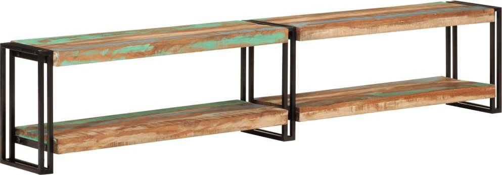 vidaXL Szafka pod telewizor, 200x30x40 cm, lite drewno z odzysku